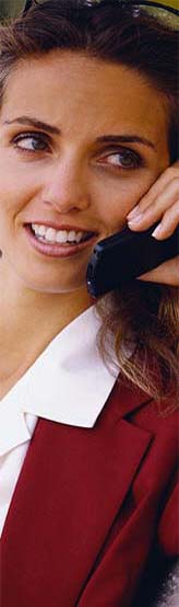 Woman on the phone